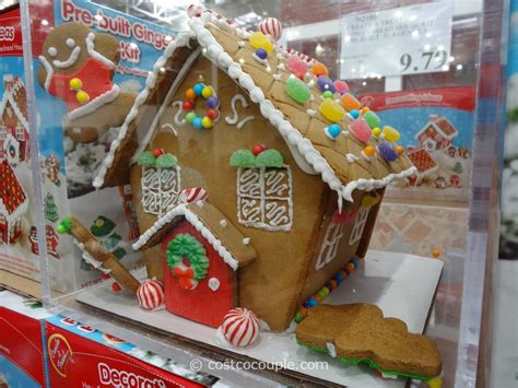 create a treat pre built gingerbread house kit