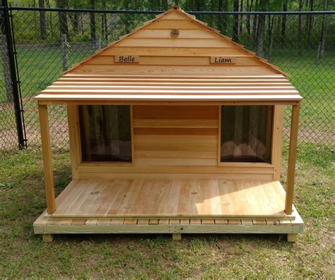 custom built dog houses