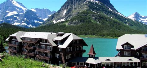 house built in glacier national park