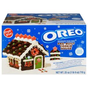 oreo pre built cookie house