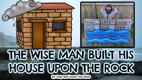 the wise man built his house upon the rock lyrics